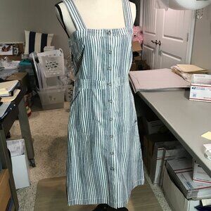 Women's Kavu Denim Stripe Sundress Size S, NWOT